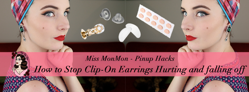 How to Stop Clip-On Earring Hurting and Falling Off. – Miss MonMon