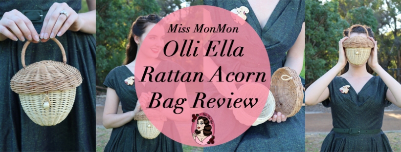 Olli Ella Acorn Rattan Bag Review – Miss MonMon