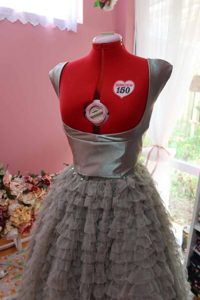 Sewing a Vintage Cupcake Gown using Liz Dress Pattern – Miss MonMon
